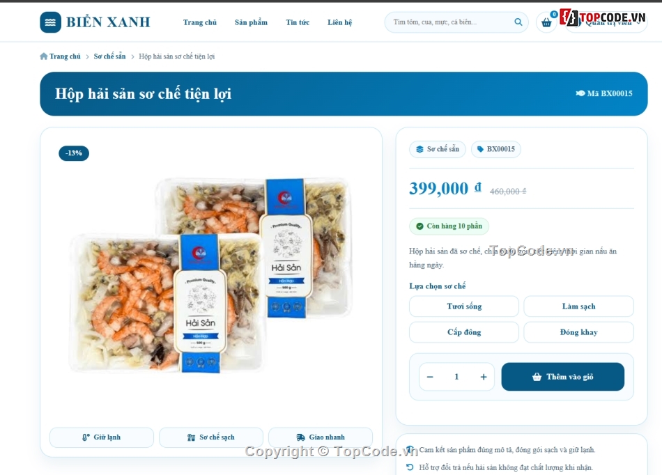 hệ thống,hải sản,bán hải sản